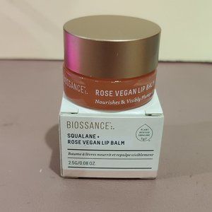 Biossance - Squalane + Rose Vegan Lip Balm -TRAVEL